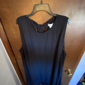 NWT Women’s Plus Size 4X Black Sleeveless Dress by Ava &Viv